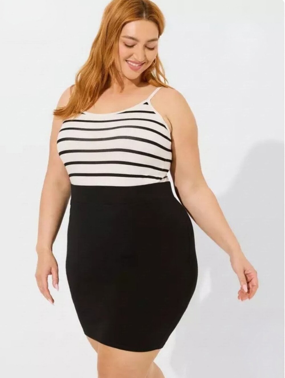 Torrid Premium Mini Skirt Signature Waist Bodycon Black Skirt Size 0